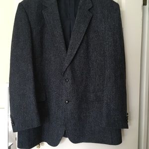 Jose A Bank, Harris tweed wool men sport jacket